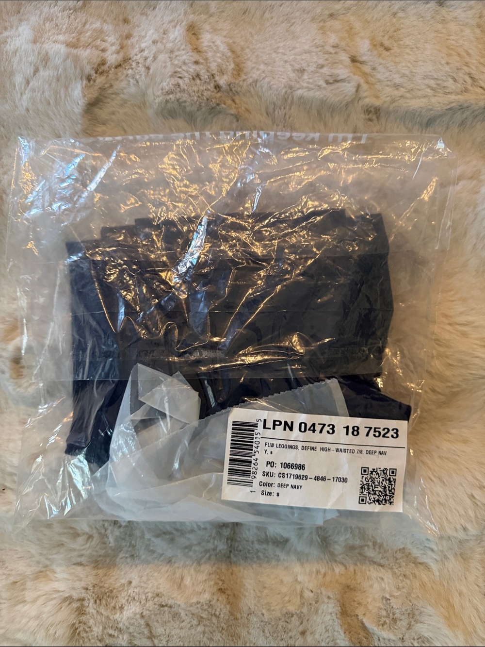 Fabletics Deep Navy PowerHold High-Waisted Leggings - Picture 6 of 6